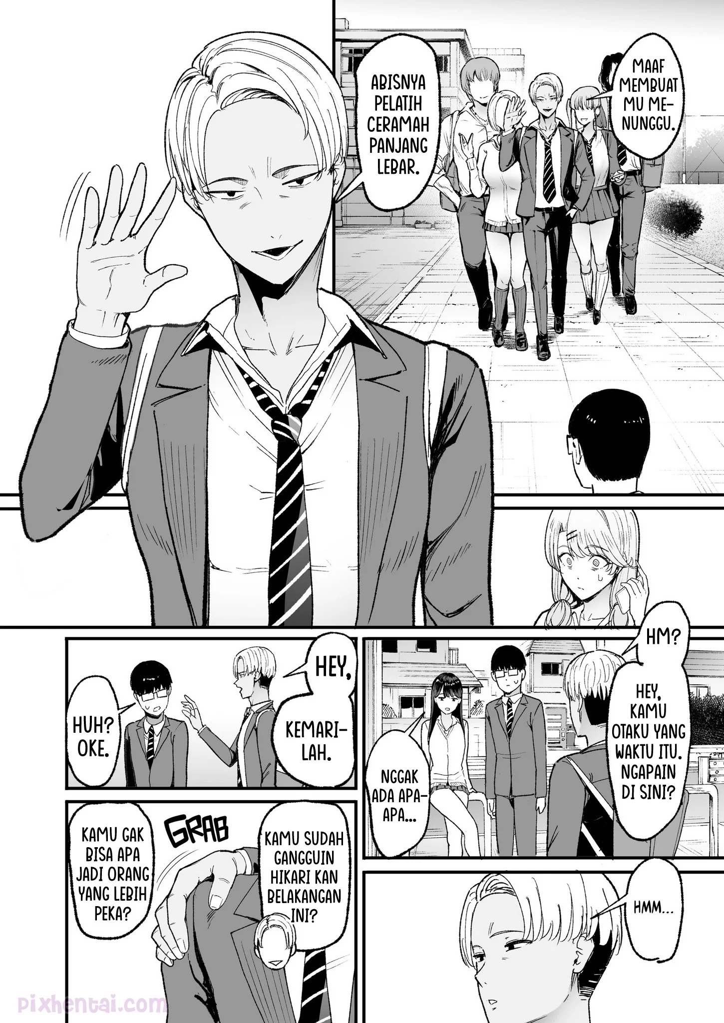 Komik hentai xxx manga sex bokep The Gyaru I Hang Out with Lets Me Use Her Pussy 5 page 16